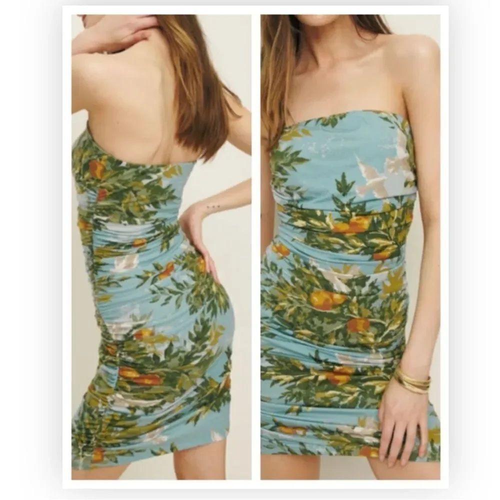 Reformation Prunella Knit Mini Dress Large Villa Livia NEW $148